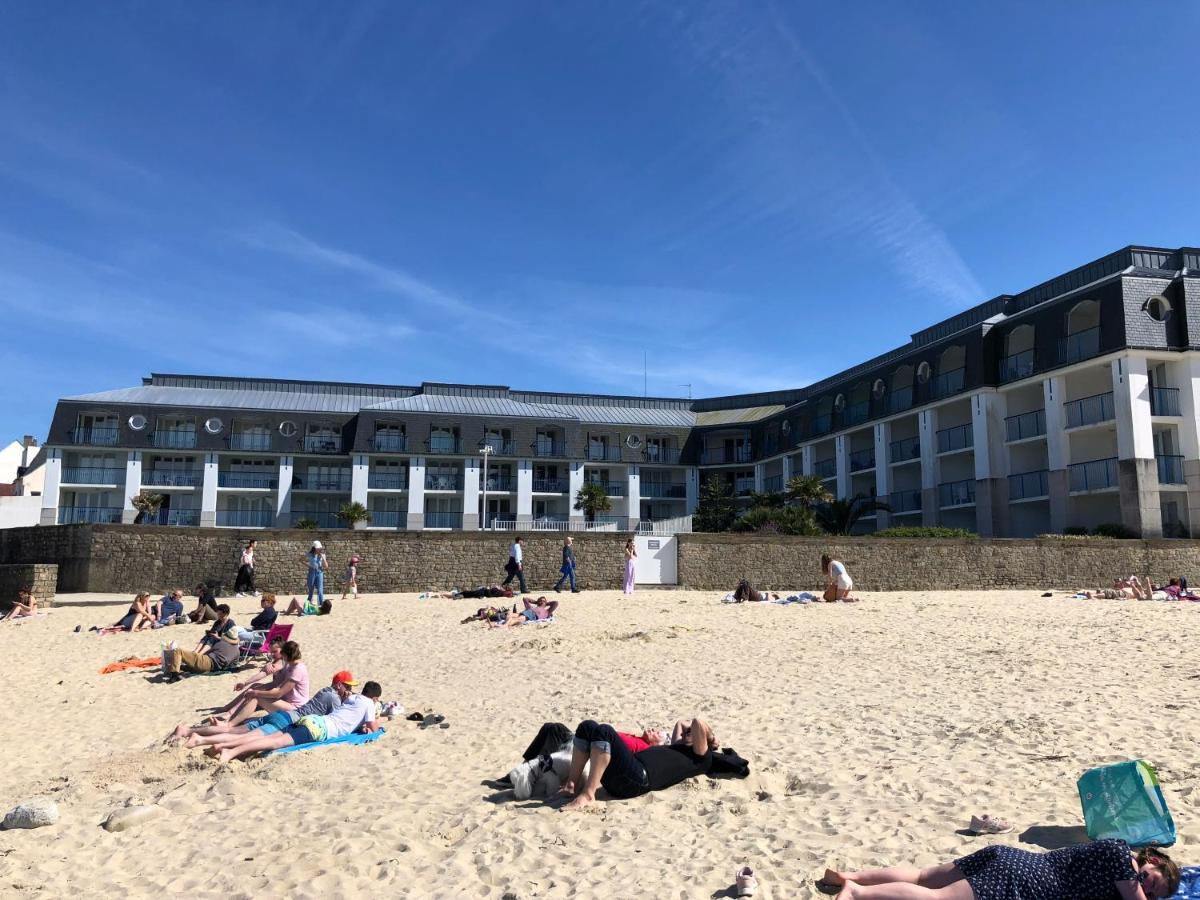 Tres Bel Appartement Vue Mer Avec Piscine Douarnenez Exterior foto
